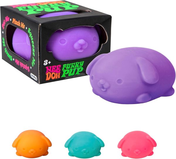 NeeDoh Funky Pups ?C One Dog Per Pack