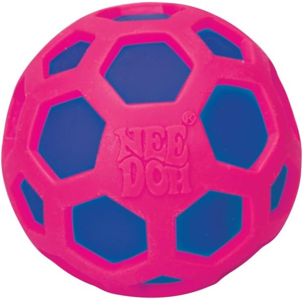 Schylling NeeDoh Atomic - Sensory Squeeze Toy - Satisfying Dough Filling - 2.25 Wide - Color May Vary (Pack of 1)