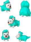 Party Animals. Rave Puppies. Neon Costume. Schylling. One Per Orden. Random