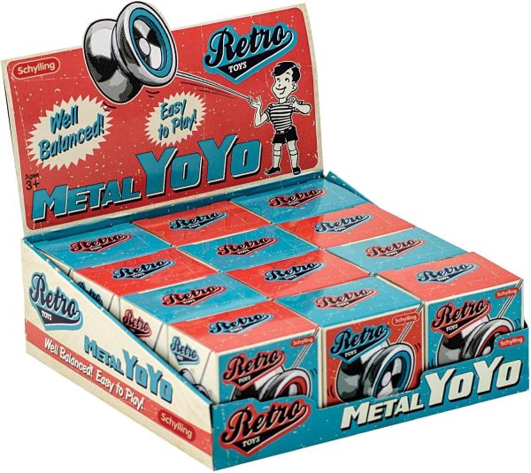 Schylling Retro Metal Yo Yo Toy